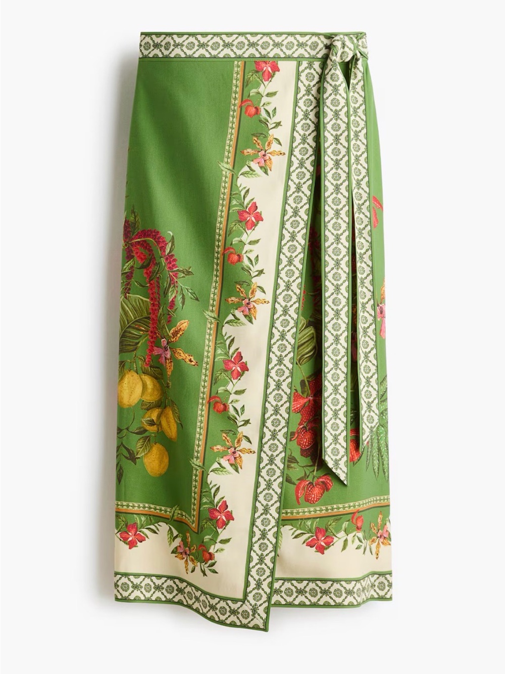 H&M Wrap Midi Skirt Size XS - Picture 3 of 4